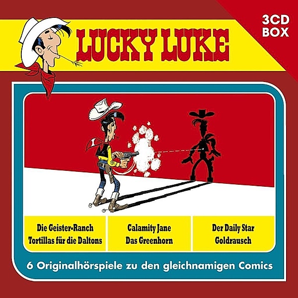 Lucky Luke - 3-CD Hörspielbox. Box.1, 3 Audio-CD, 3 Audio-CD, Lucky Luke