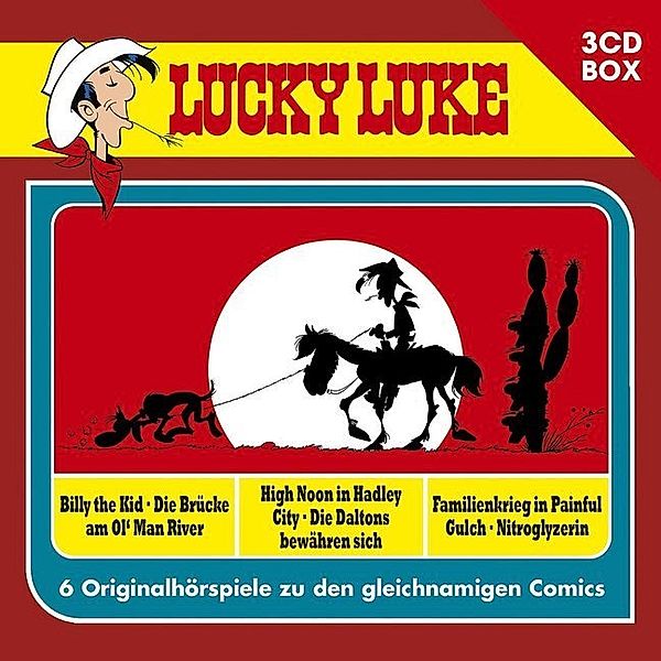 Lucky Luke - 3-CD Hörspielbox.Box.2,3 Audio-CD, Lucky Luke