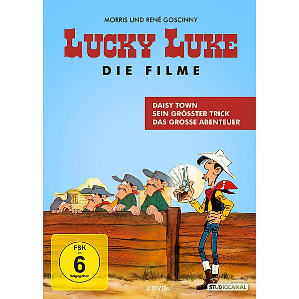 Lucky Luke - Die Filme, Morris, René Goscinny, Pierre Tchernia, Philippe Landrot, Alain De Lannoy, Eddie Lateste, Jos Marissen, Gilberte Goscinny, Glenn Leopold