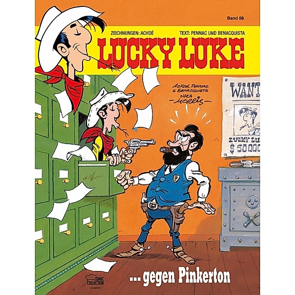 Lucky Luke gegen Pinkerton / Lucky Luke Bd.88, Achdé, Tonino Benacquista, Daniel Pennac