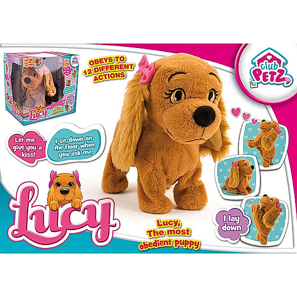 IMC Lucy, Welpe m. Funktion, ca. 30 cm