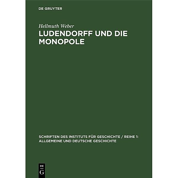 Ludendorff und die Monopole, Hellmuth Weber