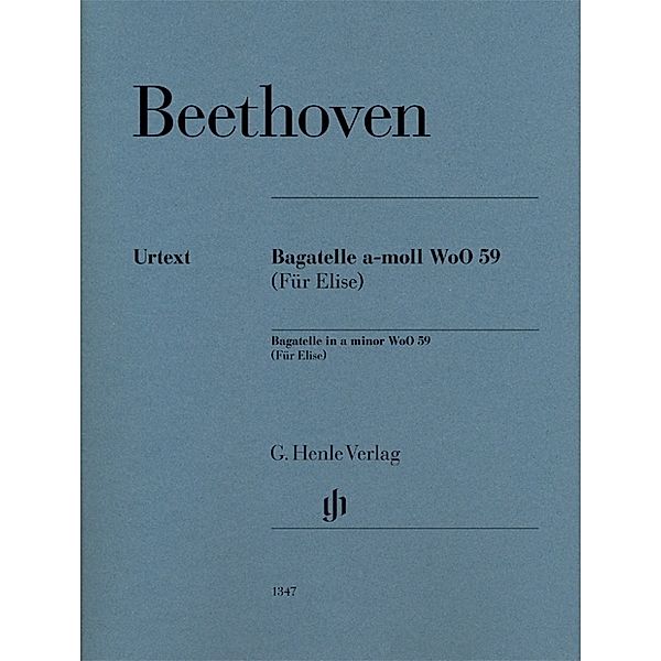 Ludwig van Beethoven - Bagatelle a-moll WoO 59 (Für Elise), Ludwig van Beethoven - Bagatelle a-moll WoO 59 (Für Elise)