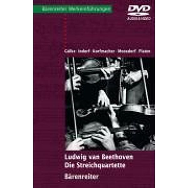 Ludwig van Beethoven, Die Streichquartette, m. Mini-DVD (Audio & Video)