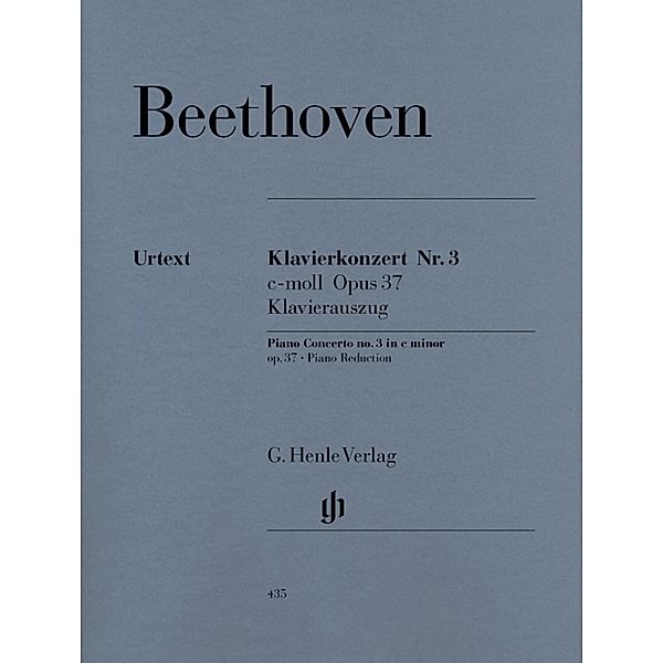 Ludwig van Beethoven - Klavierkonzert Nr. 3 c-moll op. 37, Ludwig van Beethoven - Klavierkonzert Nr. 3 c-moll op. 37