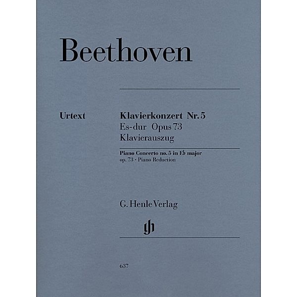 Ludwig van Beethoven - Klavierkonzert Nr. 5 Es-dur op. 73, Ludwig van Beethoven - Klavierkonzert Nr. 5 Es-dur op. 73