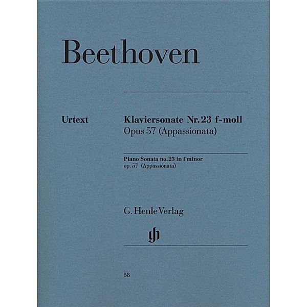 Ludwig van Beethoven - Klaviersonate Nr. 23 f-moll op. 57 (Appassionata), Ludwig van Beethoven - Klaviersonate Nr. 23 f-moll op. 57 (Appassionata)