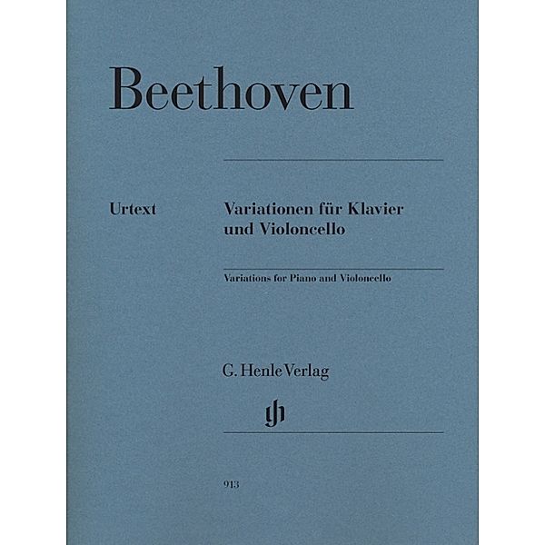 Ludwig van Beethoven - Variationen für Klavier und Violoncello, Ludwig van Beethoven - Variationen für Klavier und Violoncello