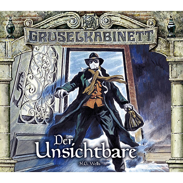 Lübbe Audio - Gruselkabinett - Der Unsichtbare,2 Audio-CD, H. G. Wells