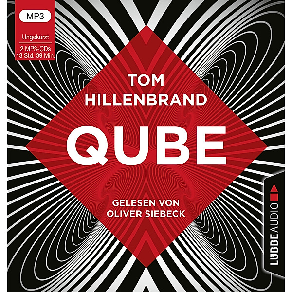 Lübbe Audio - Qube,3 Audio-CD, 3 MP3, Tom Hillenbrand