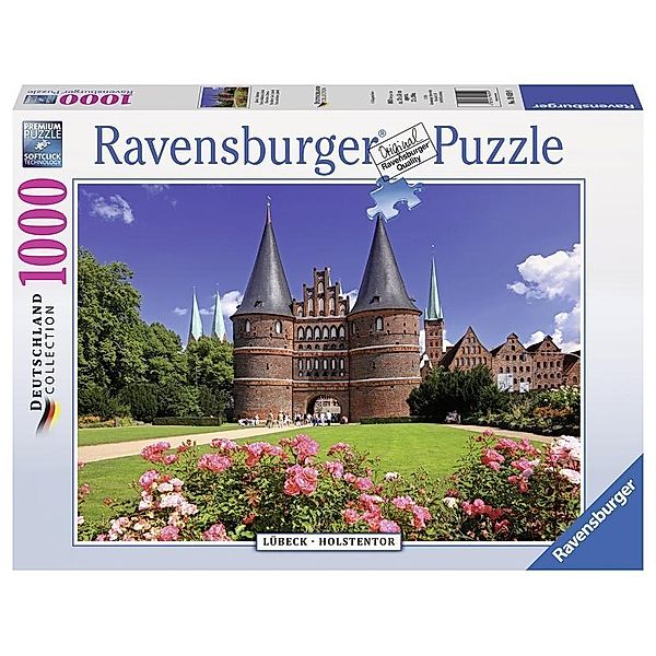 Lübeck - Holstentor  Puzzle 1000 Teile