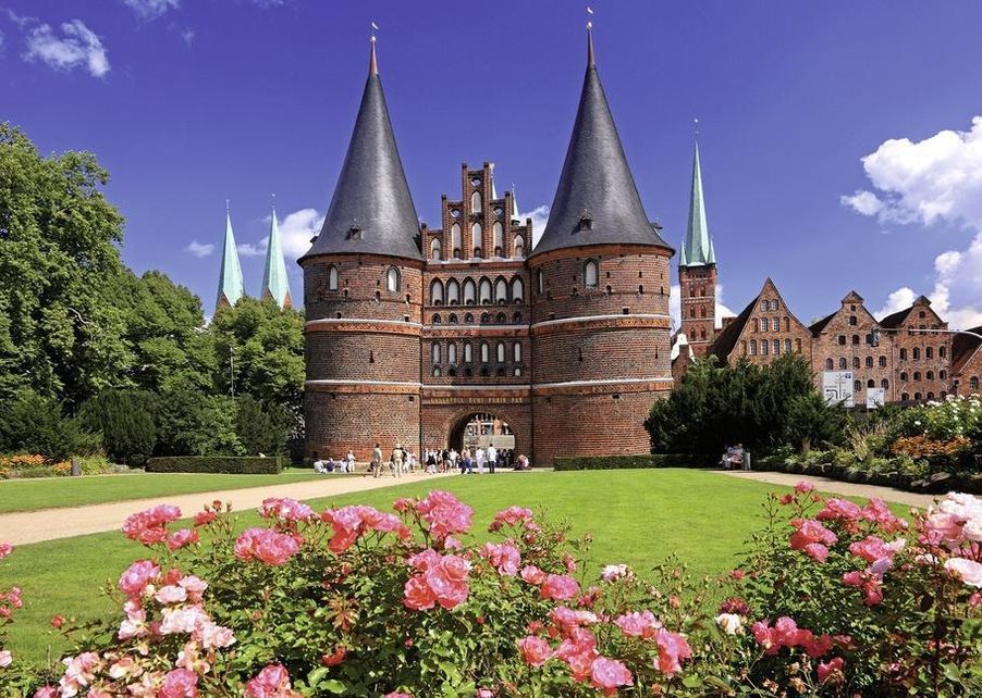 Lübeck - Holstentor Puzzle 1000 Teile bestellen | Weltbild.de