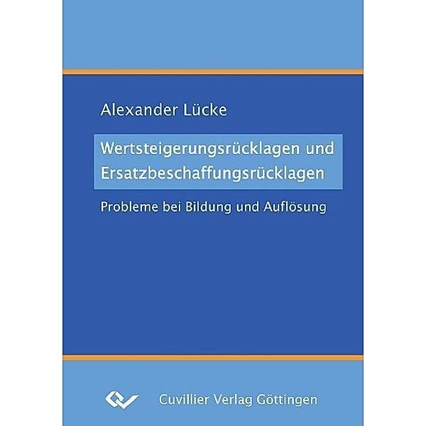 Lücke, A: Probleme bei Bildung und Auflösung von Wertsteiger, Alexander Lücke