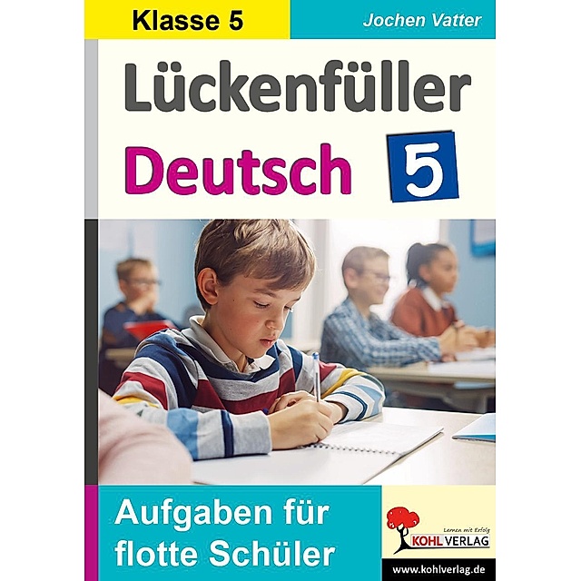 Lückenfüller Deutsch Klasse 5 Buch versandkostenfrei bei