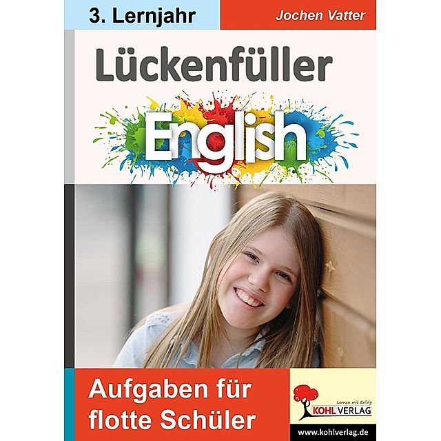 Lückenfüller Englisch ab 3. Lernjahr Buch versandkostenfrei