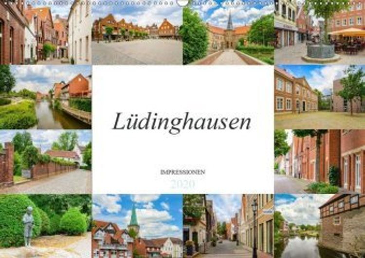 Lüdinghausen Impressionen Wandkalender 2020 DIN A2 quer - Kalender bestellen