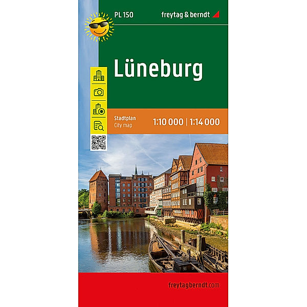 Lüneburg, Stadtplan 1:14.000