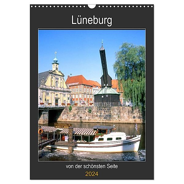 Lüneburg, von der schönsten Seite (Wandkalender 2024 DIN A3 hoch), CALVENDO Monatskalender, lothar reupert