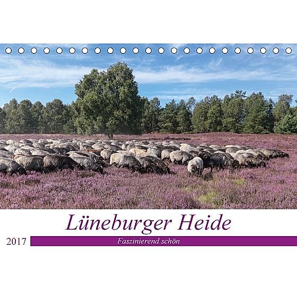 Lüneburger Heide - Faszinierend schön (Tischkalender 2017 DIN A5 quer), Heike Nack