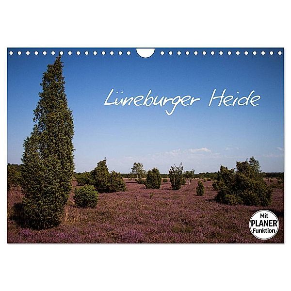 Lüneburger Heide (Wandkalender 2024 DIN A4 quer), CALVENDO Monatskalender, Jeanette Dobrindt