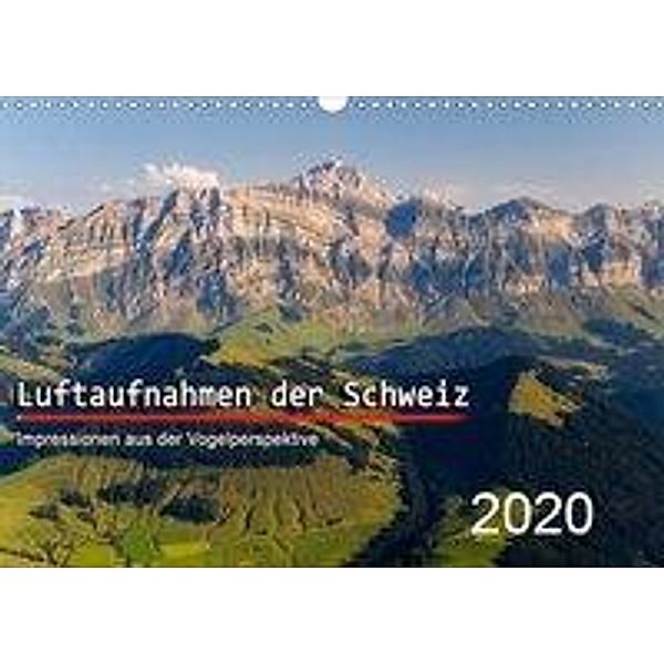 Luftaufnahmen der Schweiz (Wandkalender 2020 DIN A3 quer), Tis Meyer