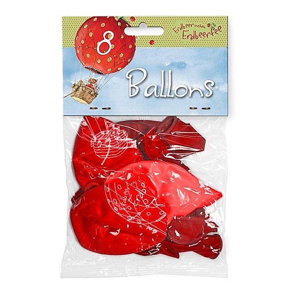 Luftballons Erdbeerinchen