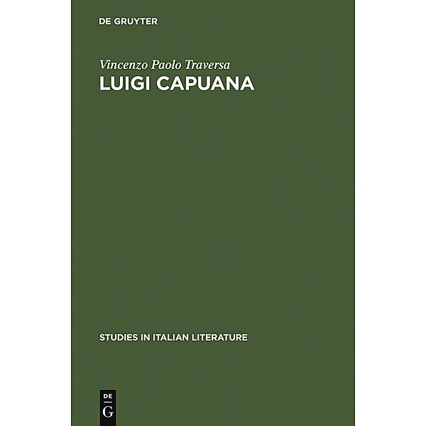 Luigi Capuana, Vincenzo Paolo Traversa