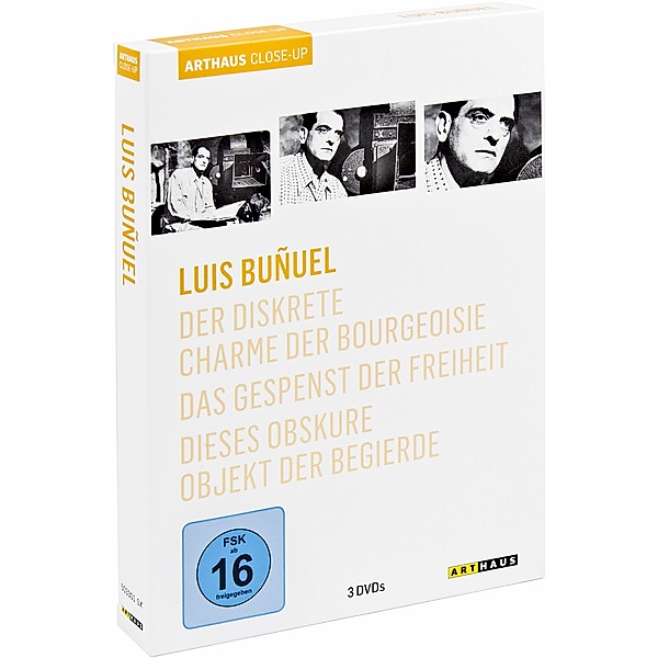 Luis Buñuel, 3 DVDs, Luis Buñuel, Jean-Claude Carrière