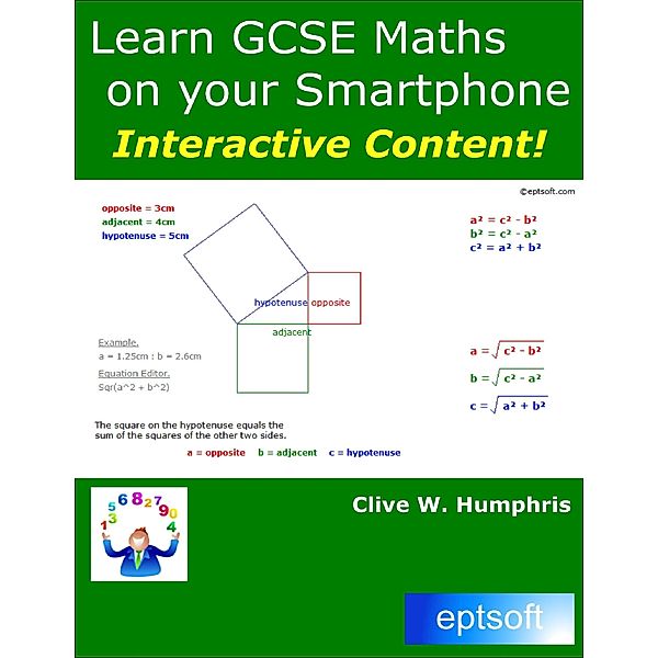 Lulu.com: Learn GCSE Maths on Your Smartphone, Clive W. Humphris