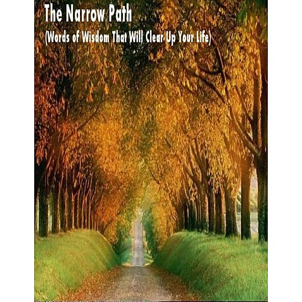 Lulu.com: The Narrow Path (Words of Wisdom That Will Clear Up Your Life), Sean Mosley