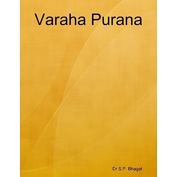 Lulu.com: Varaha Purana, S. P. Bhagat