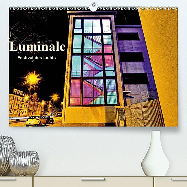 Luminale Festival des Lichts (Premium-Kalender 2020 DIN A2 quer), Claus Eckerlin