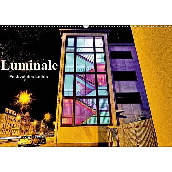 Luminale Festival des Lichts (Wandkalender 2020 DIN A2 quer), Claus Eckerlin