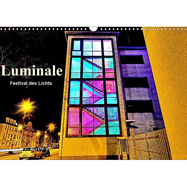 Luminale Festival des Lichts (Wandkalender 2023 DIN A3 quer), Claus Eckerlin