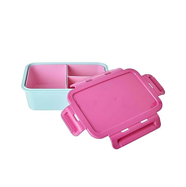 rice Lunchbox PINK&MINT (21x14x7,5)