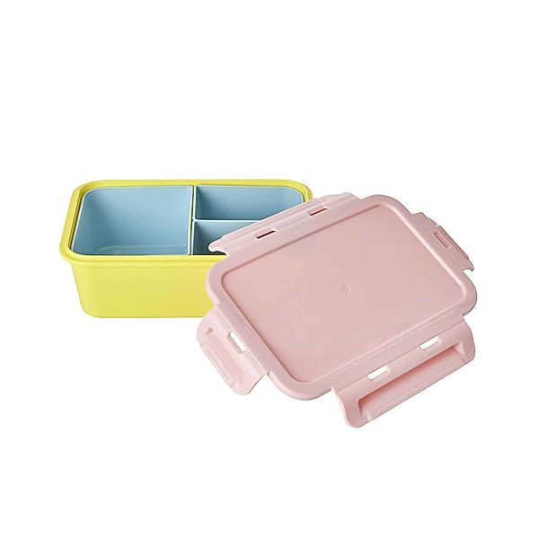 rice Lunchbox ROSE&YELLOW (21x14x7,5)