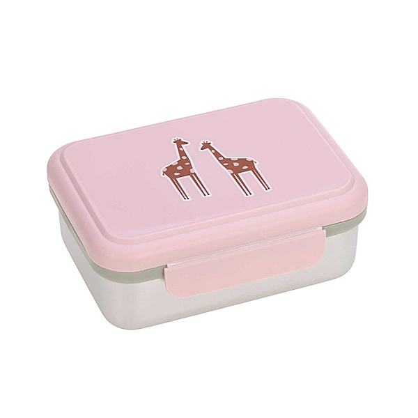 Lässig Lunchbox STAINLESS STEEL - SAFARI GIRAFFE