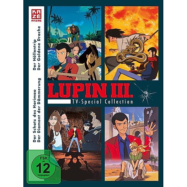 Lupin III.  TV-Special Collection, Masaaki Osumi, Masaharu Okuwaki, Osamu Dezaki