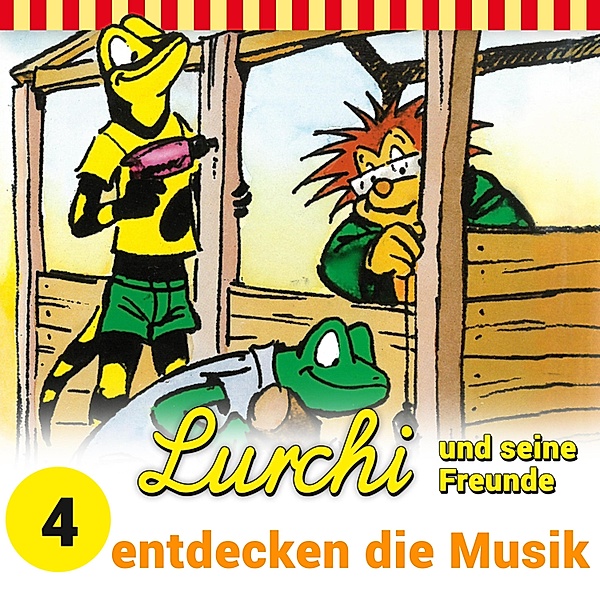 Lurchi und seine Freunde - 4 - Lurchi und seine Freunde entdecken die Musik, Sybille Anger