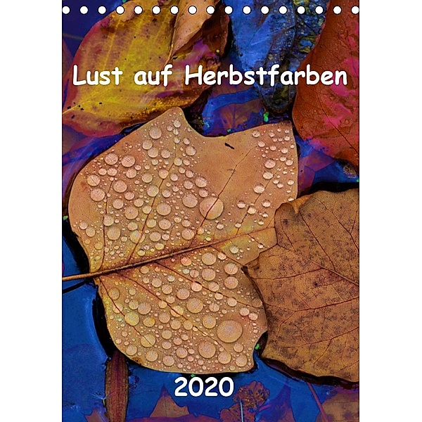 Lust auf Herbstfarben (Tischkalender 2020 DIN A5 hoch), Renate Grobelny