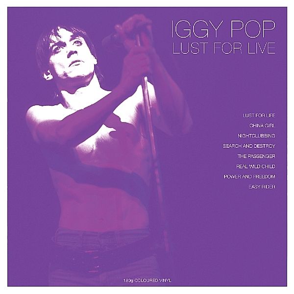 Lust For Live (Vinyl), Iggy Pop