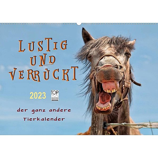 Lustig und verrückt - der ganz andere Tierkalender (Wandkalender 2023 DIN A2 quer), Peter Roder