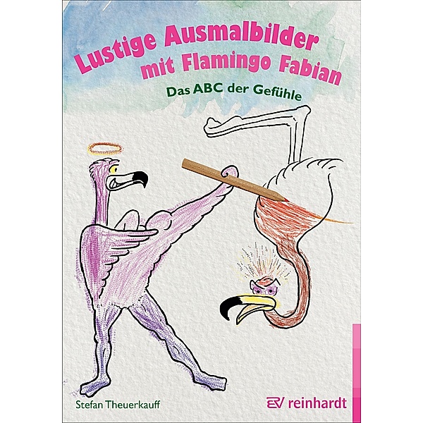 Lustige Ausmalbilder mit Flamingo Fabian, Barbara Baumgarten