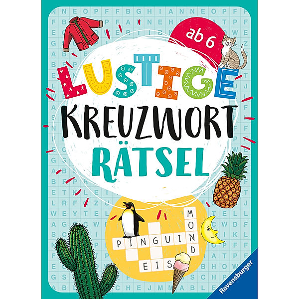 Lustige Kreuzworträtsel ab 6 Jahren, Marie-Luise Mörchen