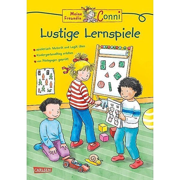 Lustige Lernspiele / Conni Gelbe Reihe Bd.27, Hanna Sörensen