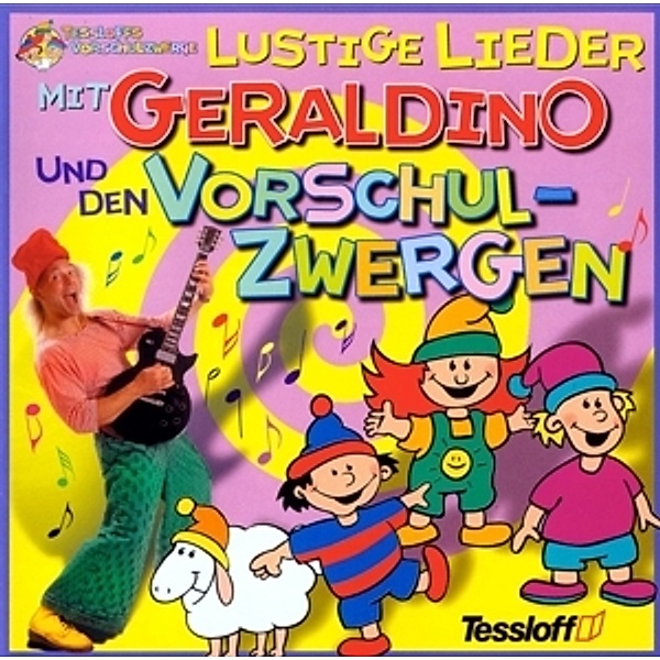 Lustige Lieder mit Geraldino und den Vorschulzwergen 1 CD, Geraldino