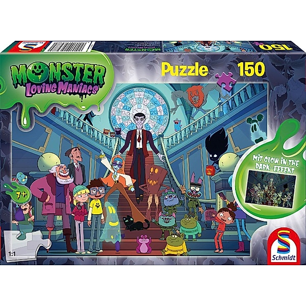 SCHMIDT SPIELE Lustige Monsterparty, 150 Teile