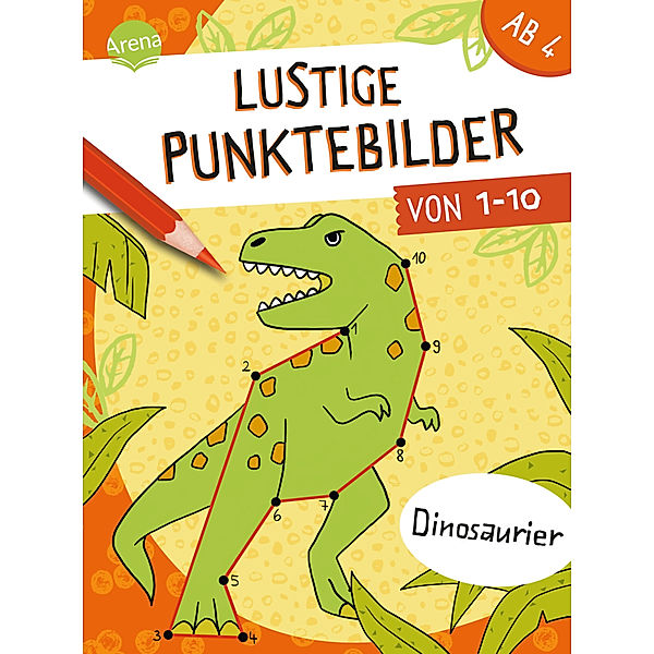 Lustige Punktebilder von 1-10. Dinosaurier, Meike Teichmann