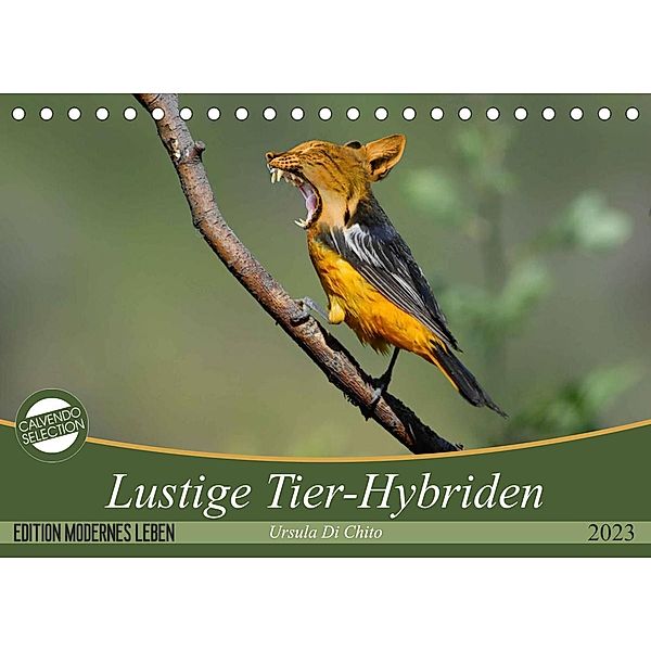 Lustige Tier-Hybriden (Tischkalender 2023 DIN A5 quer), Ursula Di Chito