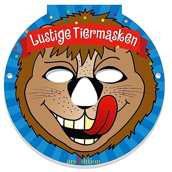 Lustige Tiermasken, Malblock